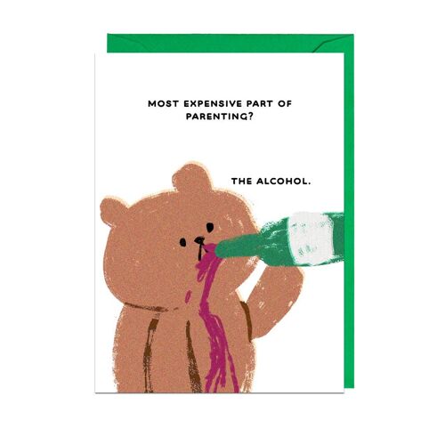 ALCOHOL PARENTING Card