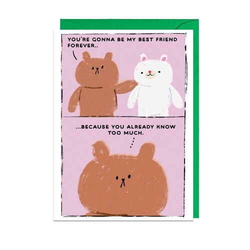 BEST FRIEND Card