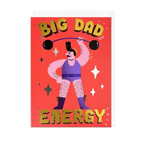 BIG DAD ENERGY FOIL Card