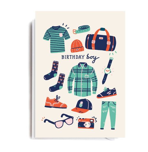 BIRTHDAY BOY Card