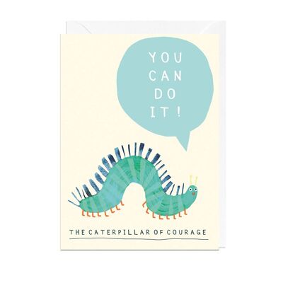 CATERPILLAR COURAGE BLUE Card