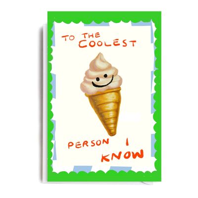 IL GELATO DELLA PERSONA PIÙ COOL Card