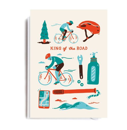 CYCLING BIRTHDAY Card
