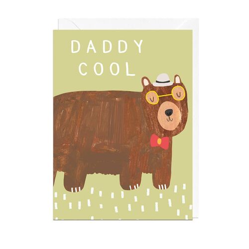 DADDY COOL BEAR Card