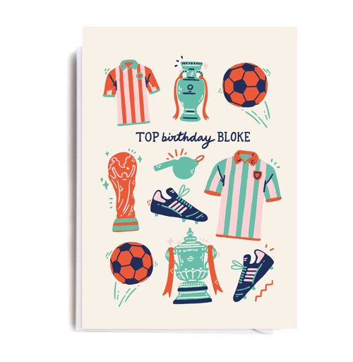 FOOTBALL BIRTHDAY Card