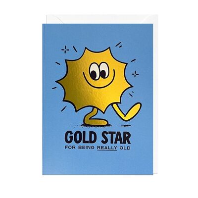 GOLD STAR FOIL Karte