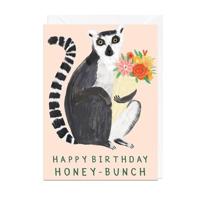 Alles Gute zum Geburtstag, Honig-Bündel-Karte