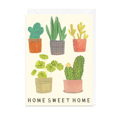 HOME SWEET HOME PLANTS Card