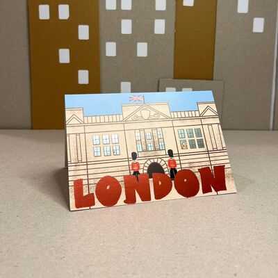 LONDON BUCKINGHAM PALACE FOIL A6 Card