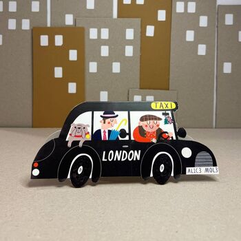 Carte LONDON CABBIE DL 2