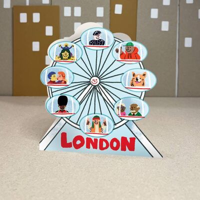 LONDON EYE SQUARE Card