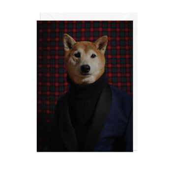 Carte VESTE FORMELLE EN TARTAN POUR CHIEN POUR HOMMES 1