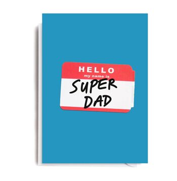 Carte NOM EST SUPER PAPA 1