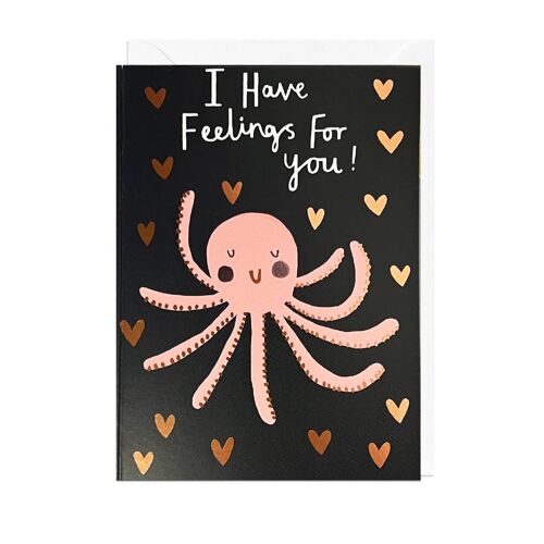 OCTOPUS FEELINGS - FOIL Card