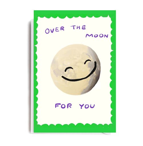 OVER THE MOON Card