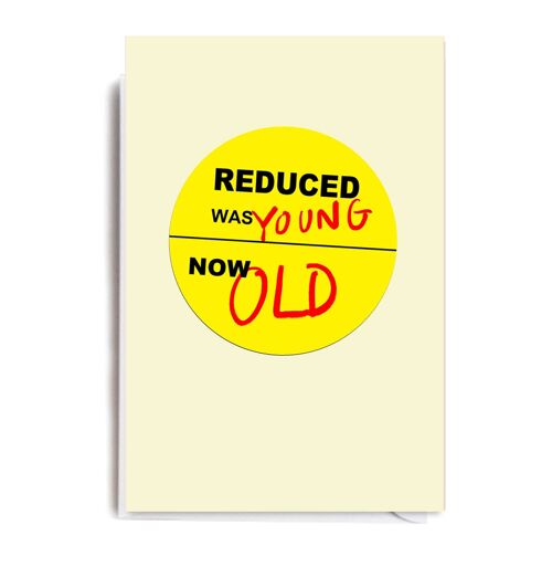 REDUCED NOW OLD Card