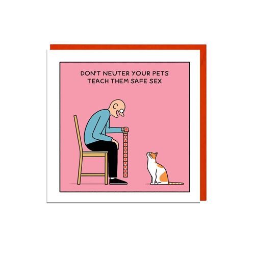 SAFE SEX PETS Card