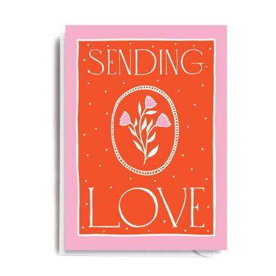 SENDING LOVE Card