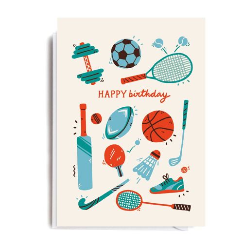 SPORTS BIRTHDAY Card