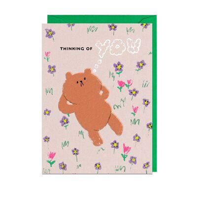 THINKING OF YOU BEAR Card