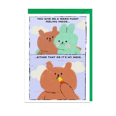 WARM FUZZY FEELING Card