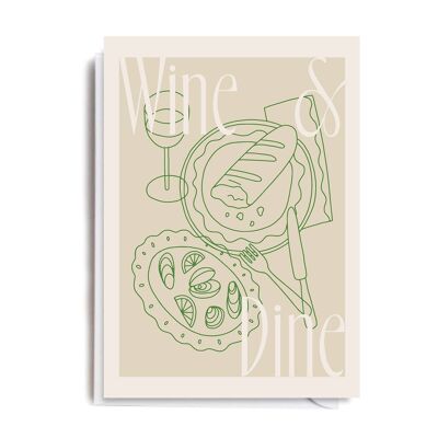 WINE & DINE Card