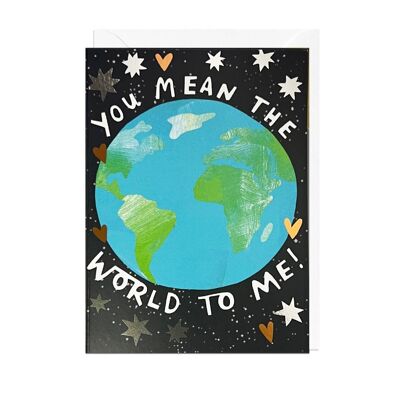 WORLD TO ME - FOIL Card
