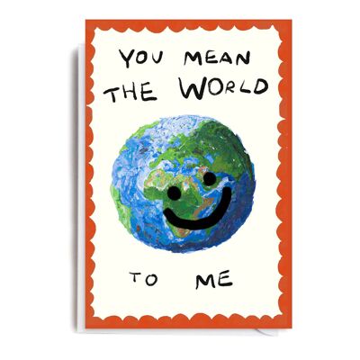 WORLD TO ME Card