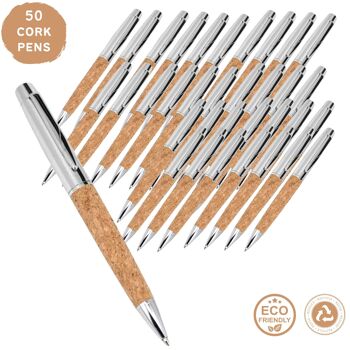 50 stylos en liège durables