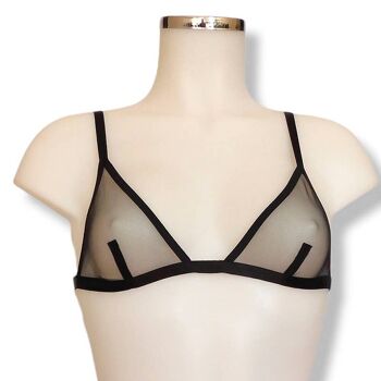 Soutien-gorge triangle transparent Ava 1