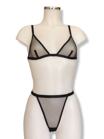 Soutien-gorge triangle transparent Ava 3