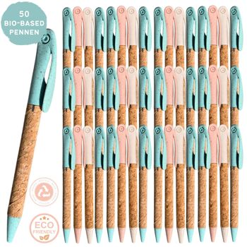 50 stylos en liège biosourcés durables