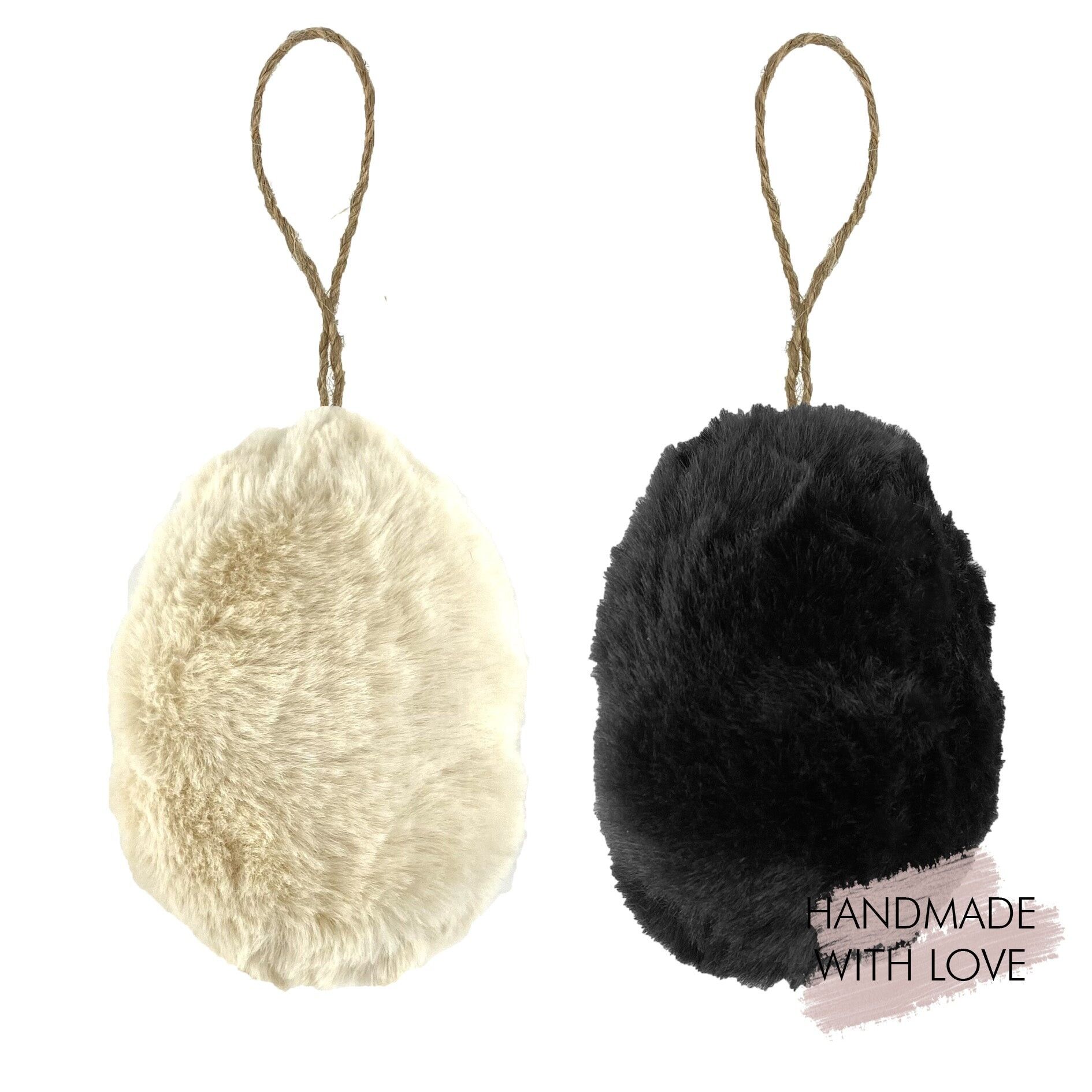 Uova di pelliccia per appendere le uova di Pasqua Flurry