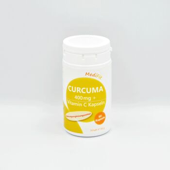 Curcuma 400 mg + Vitamine C 1