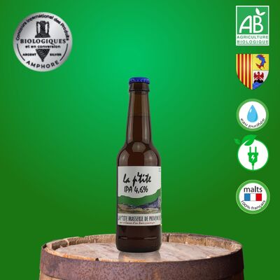 Cerveza IPA de Provenza - LA P'TITE IPA orgánica 4,6% 33cl