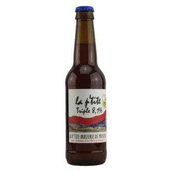 Bière triple de Provence - LA P'TITE triple 8,1% 33cl 2