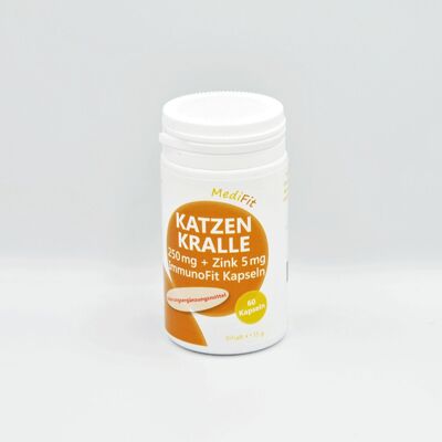 Griffe de chat 250 mg + zinc 5 mg