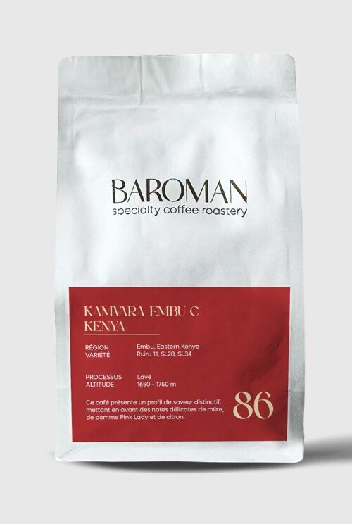 CAFÉ KAMVARA EMBU
KENYA