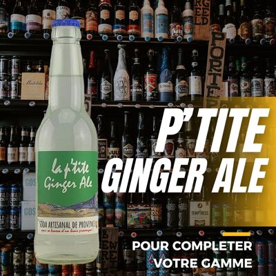 NEW DESIGN: Ginger Ale - LA P'TITE Ginger Ale 33cl