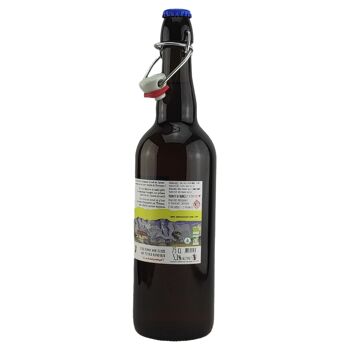 Bière blonde - LA P'TITE blonde bio 5,1% 75cl 3