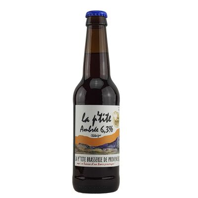 Amber beer - LA P'TITE ambrée 6.3% 33cl
