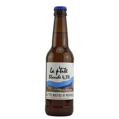 White beer - LA P'TITE blanche 4.3% 33cl