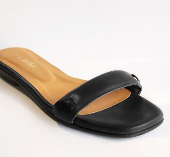 Camia Swap Sandale Plate Noir 37 3