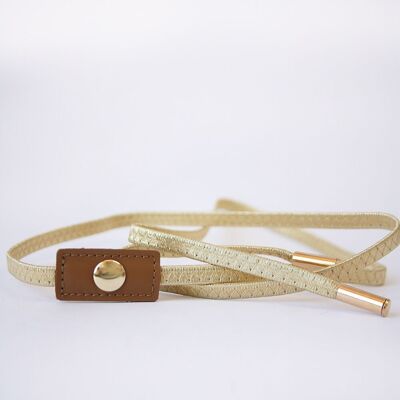 Gold Long Strap