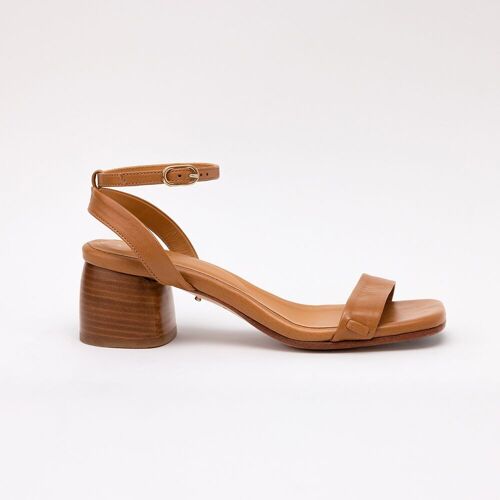 Camia Swap Heeled-Sandal Camel 36