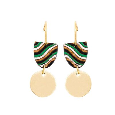 Rawan Recycled Wood Earrings