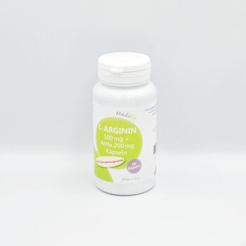 L-Arginine 500 mg + Amla 200 mg 1