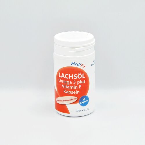 Lachsöl Omega-3 + Vitamin E