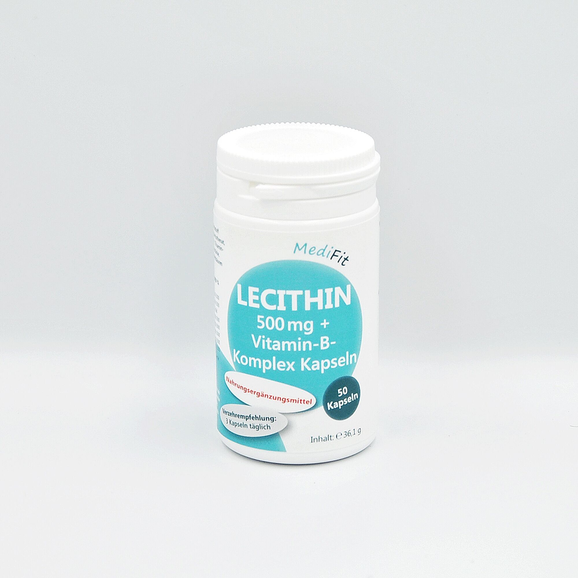Lecitina 500 mg + Complesso di vitamina B