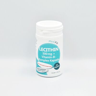 Lecitina 500 mg + Complejo vitamínico B